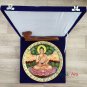 Decorative plates 12" Marble Stone Handmade Buddha painting Home Decor Wall Gift