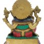 Brass Ganesa statue 9" Handmade Hindu God Sculpture Home Office Décor Gift