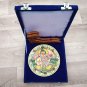 Decorative plates 6" Marble Stone Handmade Ganesha painting Home decor gift