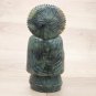 Buddha Statue 6.5" Labradorite gem stone meditation Feng sui handmade Home d&Atilde;&copy;cor