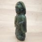 Buddha Statue 6.5" Labradorite gem stone meditation Feng sui handmade Home décor