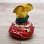 Ganesha Trinket box small souvenir animal gift Decorated with  Crystal