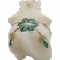 Elephant 2 "White Hard Marble Handmade Pietra Dura Inlay Statue Home Decor Gift