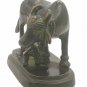 Brass cow Kamdhenu vintage handmade animal figurine statue décor gift