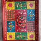 Serving Tray 3 Pcs set 12" Wooden handmade Emboss painting work Floral Design