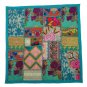Cotton cushion cover 2 pc 16 X 16 Inch handmade patchwork Decorative Indian Trad