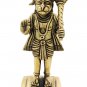 Hanuman Brass Statue 6" Bajranbali Hindu god Idol Home Office Temple Décor Gift