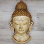 Buddha Mask 9" Wall hanging Art Sculpture Painting & Carving mask Religious