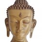 Buddha Mask 15" Wall hanging Art Sculpture painting & carving mask Religious