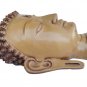 Buddha Mask 15" Wall hanging Art Sculpture painting & carving mask Religious