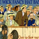 2565. The Wick Fancy Hat Bands Art Decoration POSTER. Home Graphic Design.