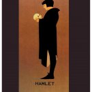 5684.Hamlet.man dressed in black holding skull.POSTER Interior Home Office decor 5684.Hamlet.man dressed in black holding skull.POSTER Interior Home Office decor