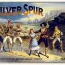 5551.Silver Spur.Pirates cast maiden into dungeon.POSTER.Home Office decor
