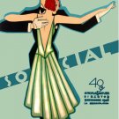 13x19"Poster on Canvas.Home Interior design.Dressy Couple ball dancing.10606 13x19"Poster on Canvas.Home Interior design.Dressy Couple ball dancing.10606
