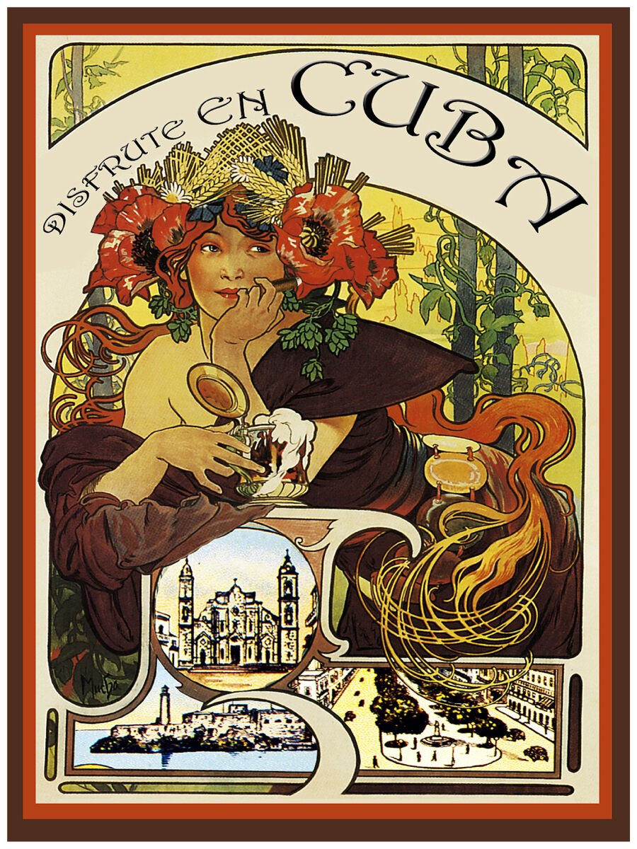 Vintage Cordial Medoc Poster, Leonetto Cappiello - Large Canvas Wall A