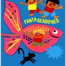 11x14"Poster Decor.Home Room Interior design.Children.Pink fish.Black cat.10550 11x14"Poster Decor.Home Room Interior design.Children.Pink fish.Black cat.10550