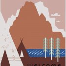 4156.See America.Montana.unites states travel burea.POSTER.Home School art decor 4156.See America.Montana.unites states travel burea.POSTER.Home School art decor