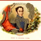 16x20"Poster Decor.Home Room Interior design.Cuban cigar label.Bolivar.10630
