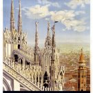 410.Milano Italian Travel Art Decoration POSTER.Graphics to decorate home office 410.Milano Italian Travel Art Decoration POSTER.Graphics to decorate home office
