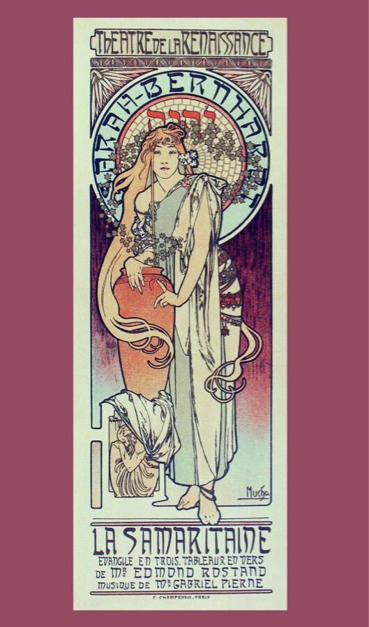 2162 La Samaritaine nouveau Art Decor POSTER.Graphics to decorate home