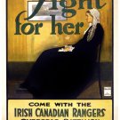 5557.Fight for her.Irish canadian rangers.woman sits.POSTER. Home Office decor 5557.Fight for her.Irish canadian rangers.woman sits.POSTER. Home Office decor