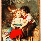 3007.Biscuits French POSTER.Art Nouveau lovely kids.Room home wall decoration