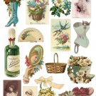 4081.Women's beauty products, flowers, perfumes.POSTER.Home School art decor