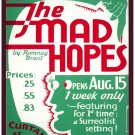 5639.THe mad hopes.A very memorial.federal theatre.POSTER. Home Office decor 5639.THe mad hopes.A very memorial.federal theatre.POSTER. Home Office decor