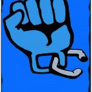 5811.Power to the people.slave hand with chain on wrist.POSTER.Home Office art 5811.Power to the people.slave hand with chain on wrist.POSTER.Home Office art