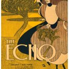 5549.The Echo.Chicago's New Paper.two women walking.POSTER. Home Office decor 5549.The Echo.Chicago's New Paper.two women walking.POSTER. Home Office decor
