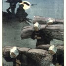 4303.Asian women carrying hay on their backs.POSTER.decor Home Office art 4303.Asian women carrying hay on their backs.POSTER.decor Home Office art