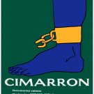5223.Cimarron.cuban documentary.blue legs chained.POSTER.decor Home Office art 5223.Cimarron.cuban documentary.blue legs chained.POSTER.decor Home Office art