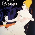 4034.Odeon Casino, blonde woman having a drink.POSTER.Home School art decor 4034.Odeon Casino, blonde woman having a drink.POSTER.Home School art decor