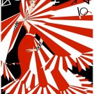 4205.Cuba.Bohemia.woman dressed in red and white.POSTER. decor Home Office art