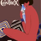 4287.Contrex.woman holding bottle in the nude.POSTER.decor Home Office art 4287.Contrex.woman holding bottle in the nude.POSTER.decor Home Office art