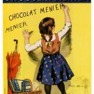 4396.Chocolat menier.girl writing on wall.POSTER.decor house Home Office art 4396.Chocolat menier.girl writing on wall.POSTER.decor house Home Office art