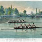 4451.The Great International University Boat Race.POSTER.decor Home Office art 4451.The Great International University Boat Race.POSTER.decor Home Office art
