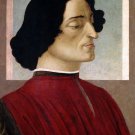 6622.Portrait of a man with red outfit,.black hair.big nosePOSTER.art wall decor