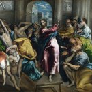 6542.Christ in the middle of crown celebrating and dancing.POSTER.art wall decor
