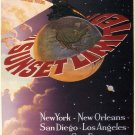 3587.southern pacific lines new york san francisco POSTER.Home School art decor
