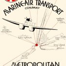 6352.Metropolitan seaplane terminal.marine air transport.POSTER.Home Office art 6352.Metropolitan seaplane terminal.marine air transport.POSTER.Home Office art