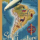 6576.Spirit of Adventure.spanning the globe.air ship.POSTER.art wall decor 6576.Spirit of Adventure.spanning the globe.air ship.POSTER.art wall decor