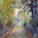 6663.Painting forest using small brush strokes.POSTER.art wall decor 6663.Painting forest using small brush strokes.POSTER.art wall decor