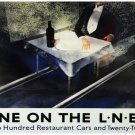 6985.Dine on the LNR.man alone at table alone with bottle.POSTER.art wall decor 6985.Dine on the LNR.man alone at table alone with bottle.POSTER.art wall decor