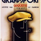 4233.Grand sport.la casquette.les champion.French POSTER.decor Home Office art