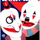 7818.Bohemia.two clowns.one smiles.one frowns.POSTER.art wall decor