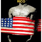5774.Puerto Rico.cuban film.man covered by american flag.POSTER.art wall decor
