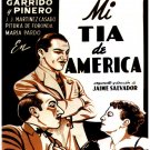 4997.Mi Tia de America.cuban film.Garrido Piñero.POSTER.decor Home Office art
