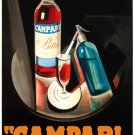 7406.Campari.l'aperitif.drinks in serving plate.POSTER.art wall decor