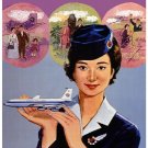 6340.Korean air lines.your wings to and in korea.POSTER.Home Office art 6340.Korean air lines.your wings to and in korea.POSTER.Home Office art